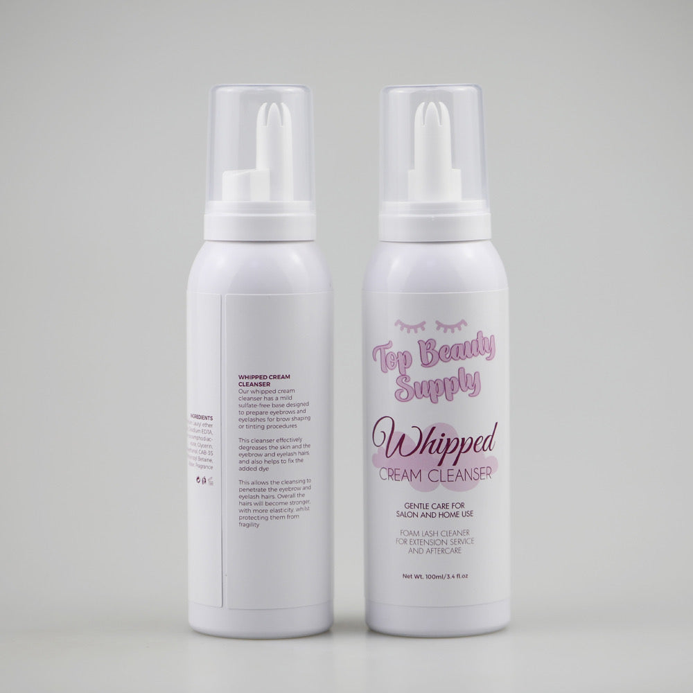 Whipped lash  cream cleaner